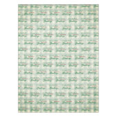 Groeten van het seizoen Gingham Christmas Tafelkleed (Voorkant)