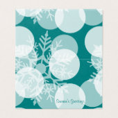 Groeten van het seizoen - Holidayz Folding Kaart (Buitenkant ongevouwen)