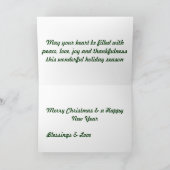 Groeten van het seizoen Kaart landschap (Binnen)