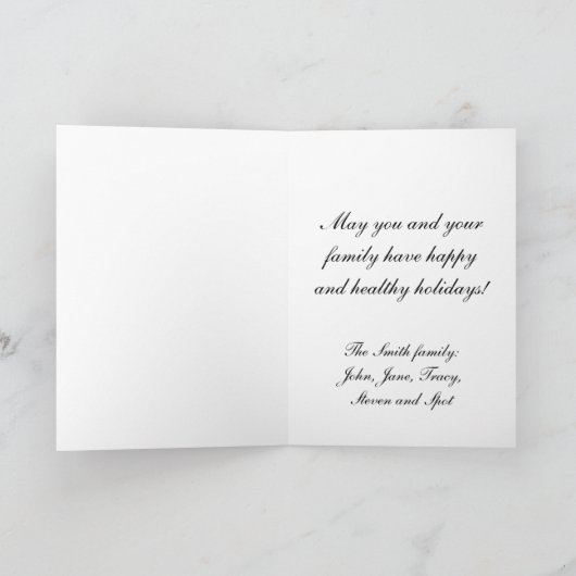 Groeten van het seizoen: NYC Rockefeller Center Tr Feestdagen Kaart (Binnen)