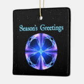 Groeten van het seizoen - Polaris Keramisch Ornament (Links)