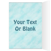 Groeten van het seizoen - Sneeuwschoenen op sneeuw (Binnen (Links))