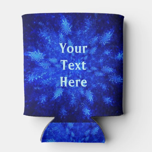 Groeten van het seizoen - Snowburst Blikjeskoeler (Achterkant)