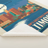 Groeten van het seizoen uit Baltimore Sherpa Deken (3/4)