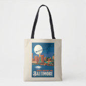 Groeten van het seizoen uit Baltimore Tote Bag (Voorkant)