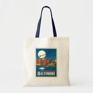 Groeten van het seizoen uit Baltimore Tote Bag