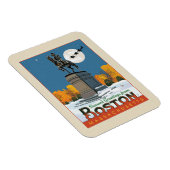 Groeten van het seizoen uit Boston Common! Magneet (Rechterzijde)