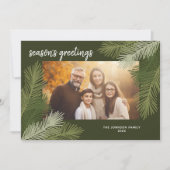 Groeten van het seizoen Whimsical Branches Modern  Feestdagenkaart (Voorkant)