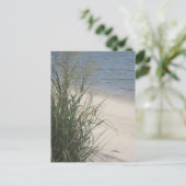 Groeten van het strand! briefkaart (Staand voorkant)