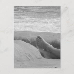 Groeten van het strand! briefkaart