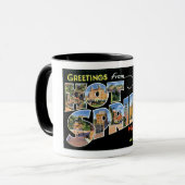 Groeten van Hot Springs. Mok (Voorkant links)