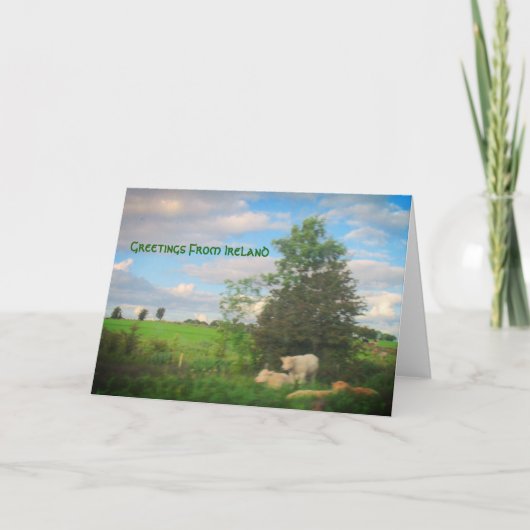 Groeten van Ierland Kaart (Voorkant)