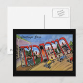 Groeten van Indiana Briefkaart (Voorkant / Achterkant)