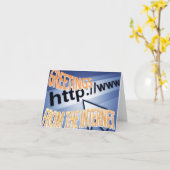 groeten van Internet Kaart (Gele Bloem)