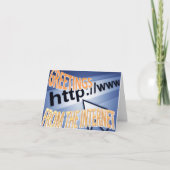 groeten van Internet Kaart (Voorkant)