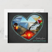 Groeten van Jekyll Island, Georgia ♥ Briefkaart (Voorkant / Achterkant)