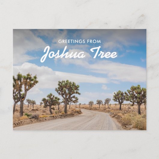 Groeten van Joshua Tree Briefkaart (Voorkant)