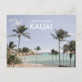 Groeten van Kauai-ansichtkaart Briefkaart (Voorkant)