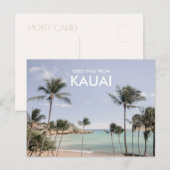 Groeten van Kauai briefkaart (Voorkant / Achterkant)