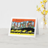 Groeten van Kentucky! Kaart (Gele Bloem)