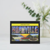 Groeten van Knoxville Tennessee Briefkaart (Staand voorkant)