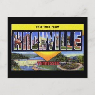 Groeten van Knoxville Tennessee Briefkaart