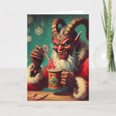 Groeten van Krampus  Kaart (Voorkant)