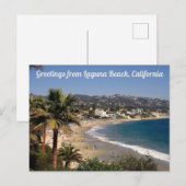 Groeten van Laguna Beach California Briefkaart (Voorkant / Achterkant)