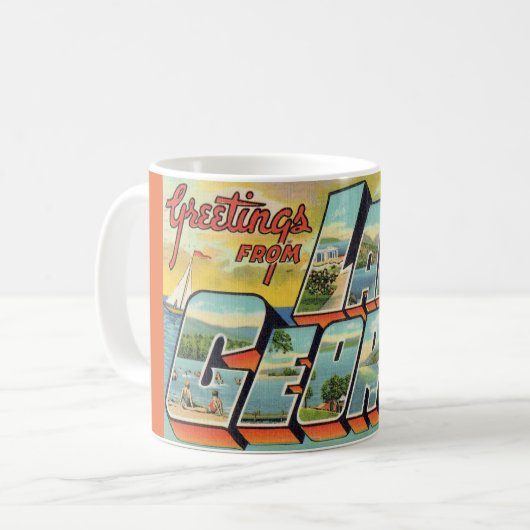 Groeten van Lake George Koffiemok (Voorkant links)