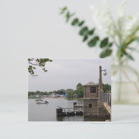 Groeten van Long Island Briefkaart (Staand voorkant)