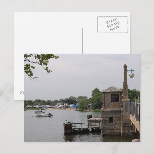 Groeten van Long Island Briefkaart (Voorkant / Achterkant)