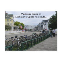 Groeten van Mackinac Island..