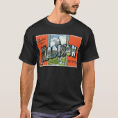 Groeten van Madison, Wisconsin! T-shirt (Voorkant)