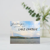 Groeten van Meer Chatuge Briefkaart (Staand voorkant)