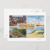 Groeten van met Schilderachtig scènes Briefkaart (Voorkant / Achterkant)