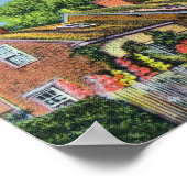 Groeten van met Schilderachtig scènes Poster (Hoek)