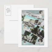 Groeten van met Schilderachtig ViewsWoodland, CA Briefkaart (Voorkant / Achterkant)