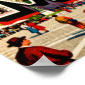  groeten van Milaan Poster (Hoek)