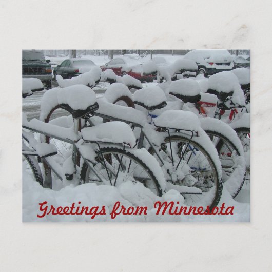 Groeten van Minnesota Briefkaart (Voorkant)