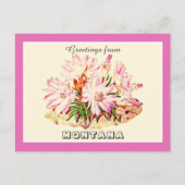 Groeten van Montana Bitterroot Briefkaart (Voorkant)