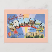 groeten van Montana Briefkaart (Voorkant)