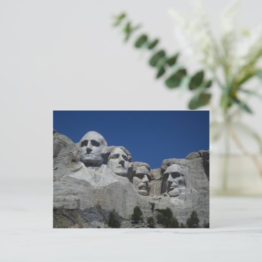 Groeten van Mt Rushmore Briefkaart (Staand voorkant)