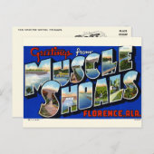 Groeten van Muscle Shoals, AL Briefkaart (Voorkant / Achterkant)