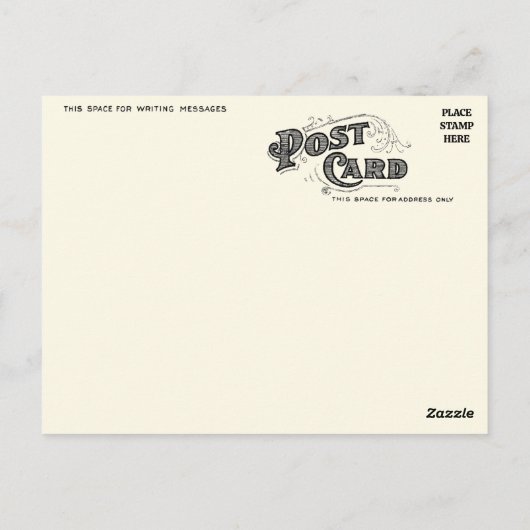 Groeten van Muscle Shoals, AL Briefkaart (Achterkant)