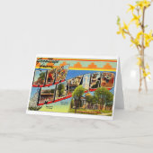 Groeten van New Mexico Kaart (Gele Bloem)