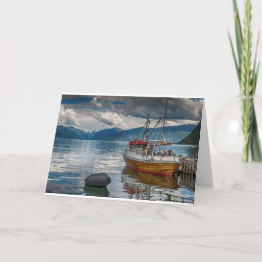 groeten van Noorwegen Kaart (Voorkant)