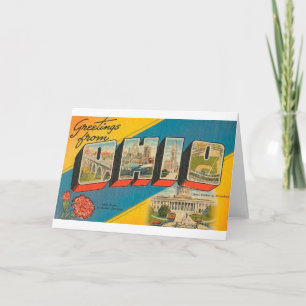 Groeten van Ohio Kaart
