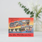 Groeten van Onset Bay Briefkaart (Staand voorkant)