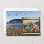 Groeten van onze regenboognatie briefkaart (Voorkant / Achterkant)