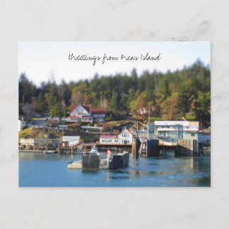 Groeten van Orcas Island Briefkaart